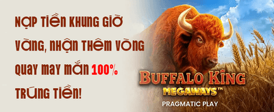 Thưởng Chào Mừng 100% Nạp Đầu promotion banner